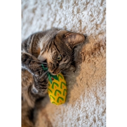 Yeowww! Pineapple - Ananas 1 szt zabawka dla kota z kocimiętką
